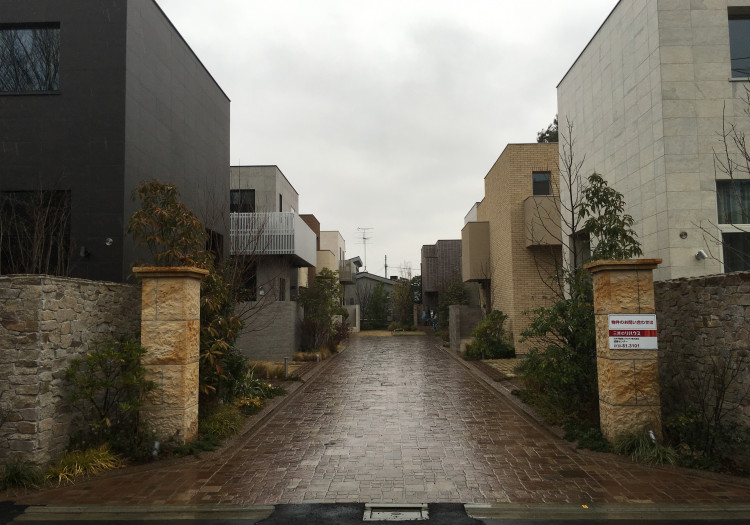 世田谷区成城の景観