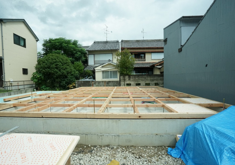 住宅の土台造り