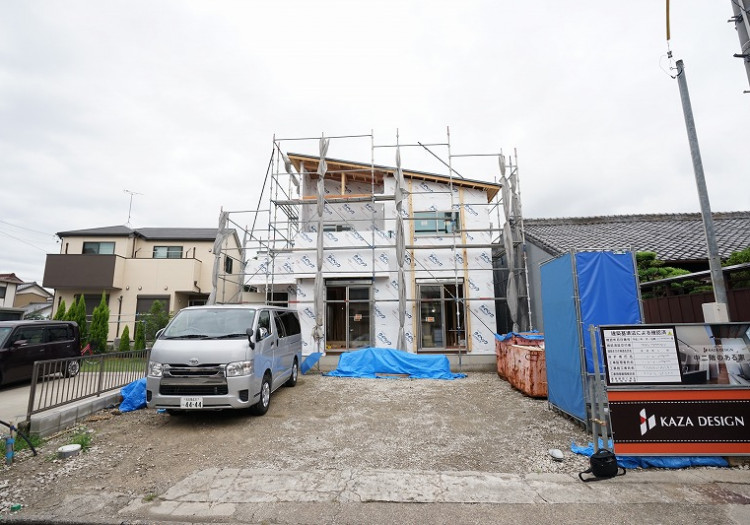 中川区注文住宅進捗状況