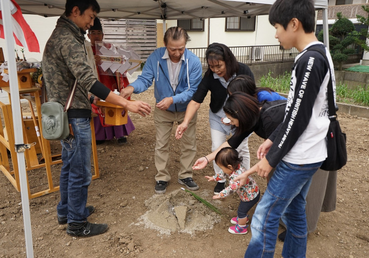 岩倉市注文住宅「Ｎ様邸」地鎮祭