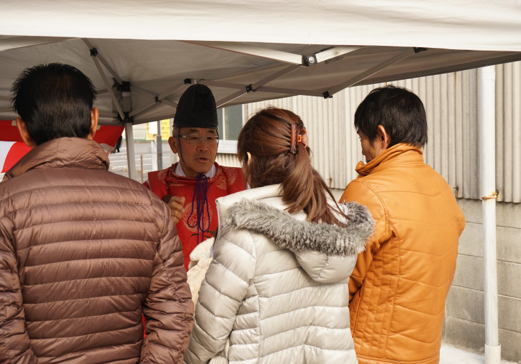 中川区注文住宅「S様邸」地鎮祭