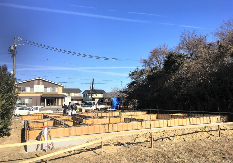 瀬戸市の注文住宅「中庭のある家」着工開始