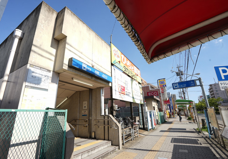 高畑駅周辺散策へ・・・