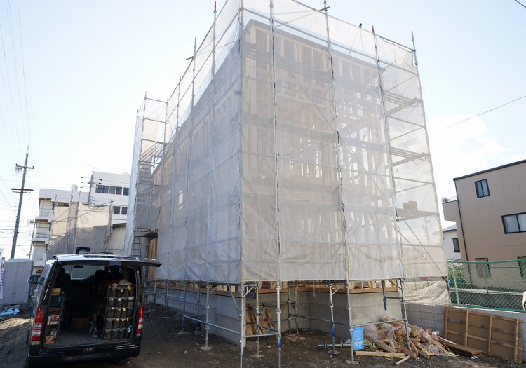 中村区注文住宅「S様邸」上棟