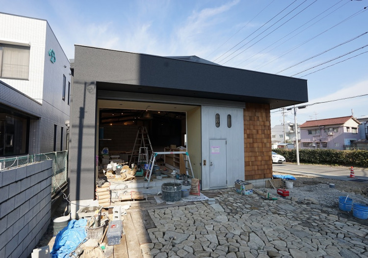 中村店外構工事スタート