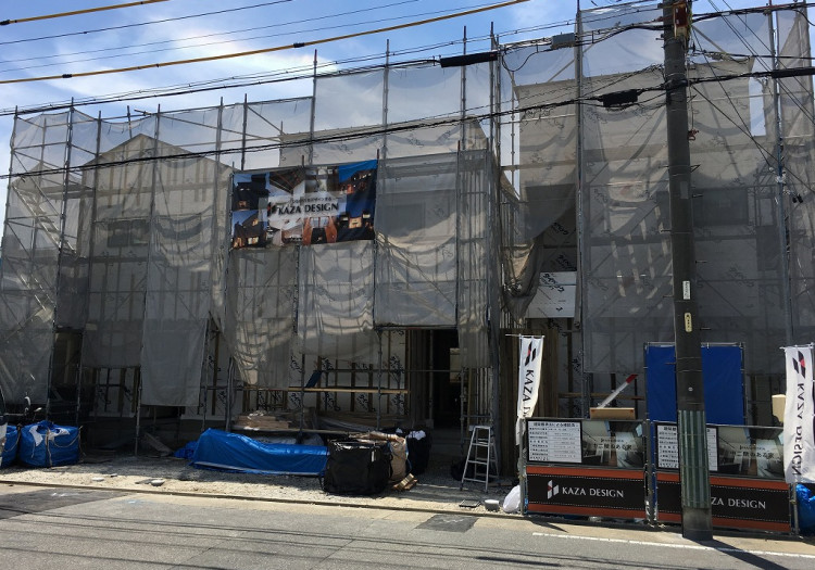 「ウインドヒルズ近鉄戸田駅」進捗状況