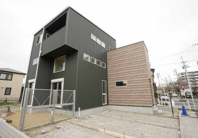 名古屋市中川区の注文住宅、「H様邸」完成間近