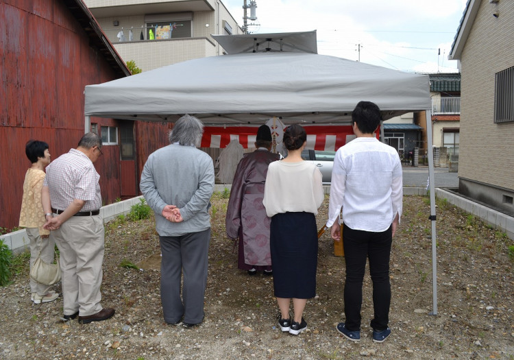 名古屋市中村区『Ｈ様邸』地鎮祭