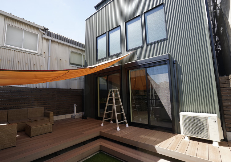 「Outdoor house アスレチックのある家」オープン準備
